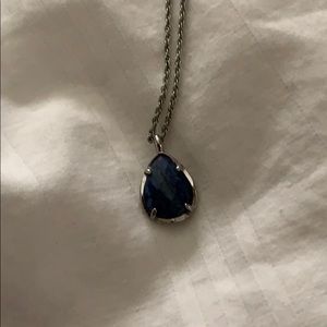 Kendra Scott Navy stone necklace